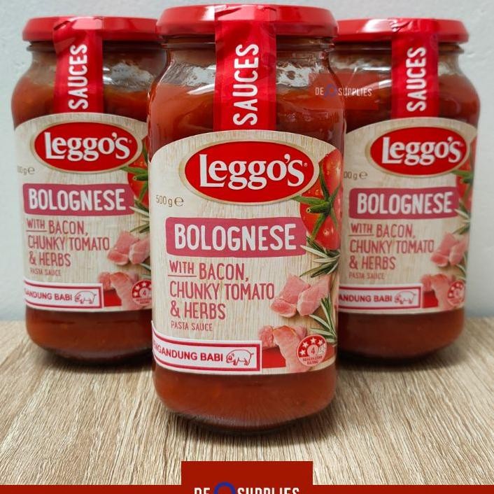 

Leggos Bolognese W Bacon Pasta Sauce Gr Saus Bolognaise Bacon Leggos