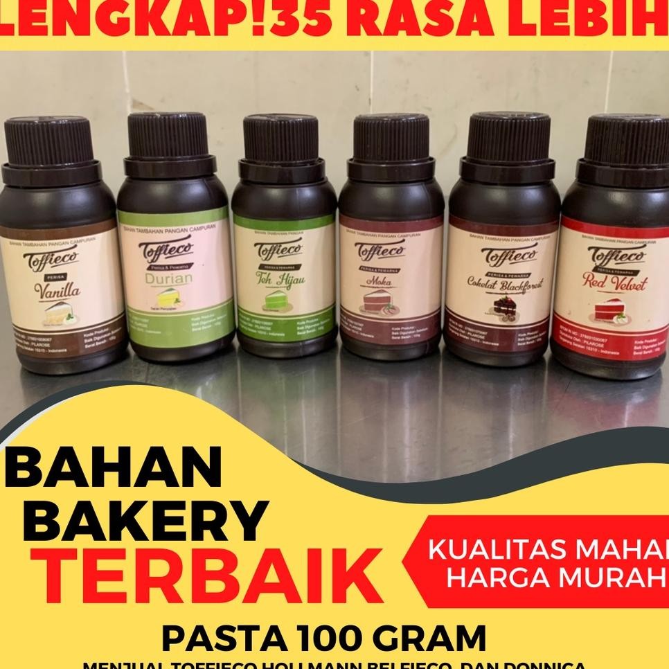 

Pasta Perisa Toffieco 100 Gram Terlengkap 39 Rasa