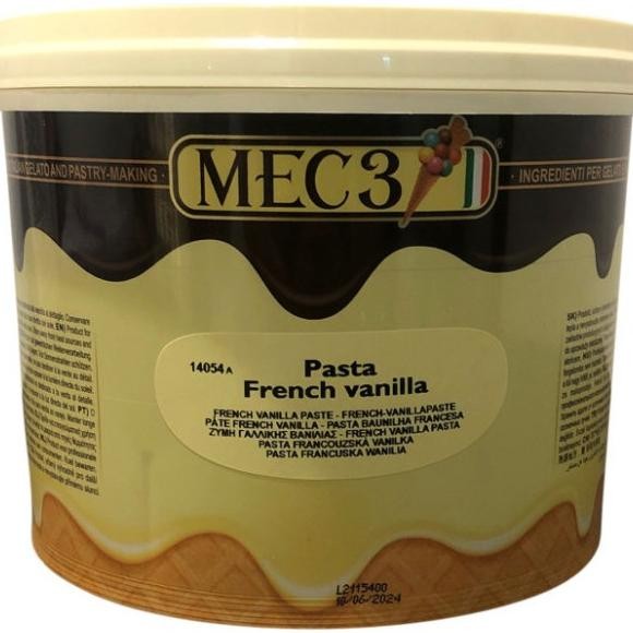 

Mec3 Pasta French Vanilla Paste 120Gr Perisa Ice Cream Gelato Filling