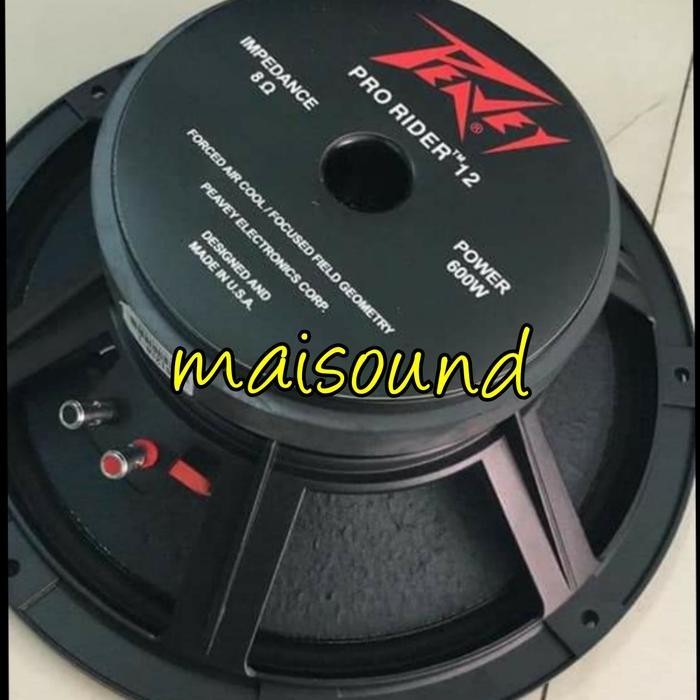 KOMPONEN SPEAKER PEAVEY PRO RIDER 12 INCH 600 WATT PEAVEY 12INCH
