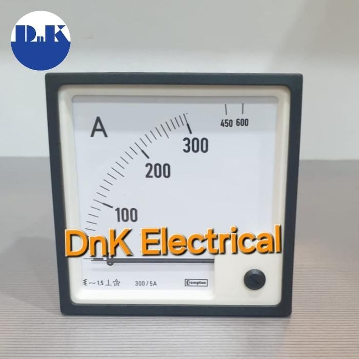 Ampere Meter AC (via CT) Merk Crompton