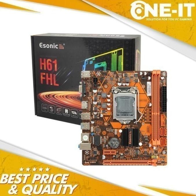 TERLARIS - MOTHERBOARD ESONIC H61FHL LGA1155