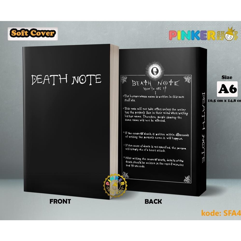 

At43 (Sfa4) Pocket Note Anime Death Note Softcover