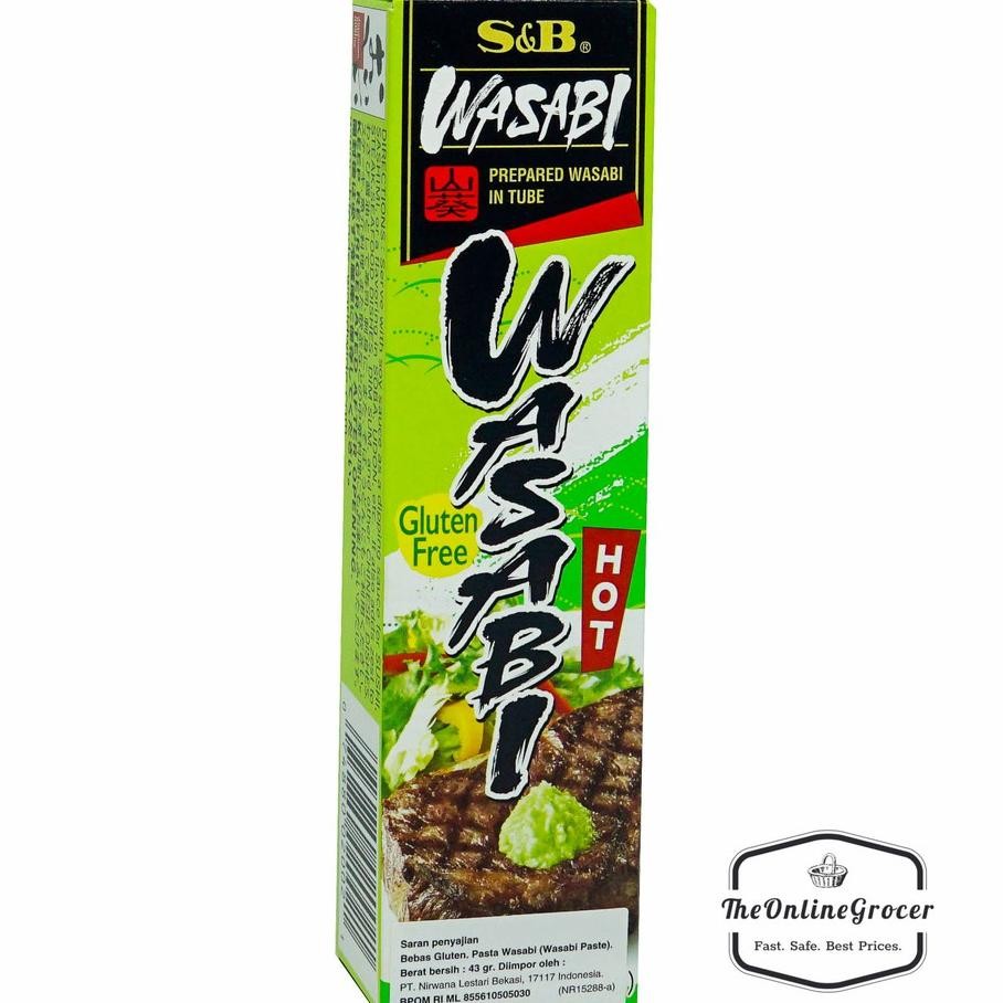 

Sb Wasabi Paste 43Gr Pasta Wasabi Jepang