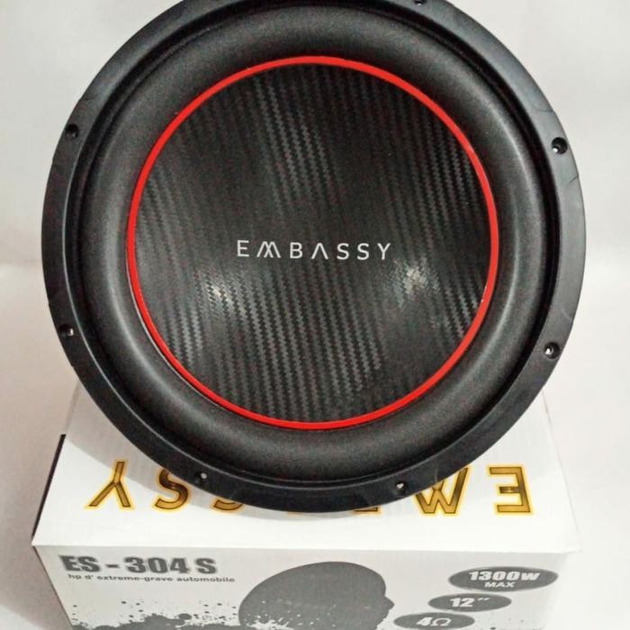 Subwoofer Embassy ES 304 S - 12 Inch Single Coil Type SQ