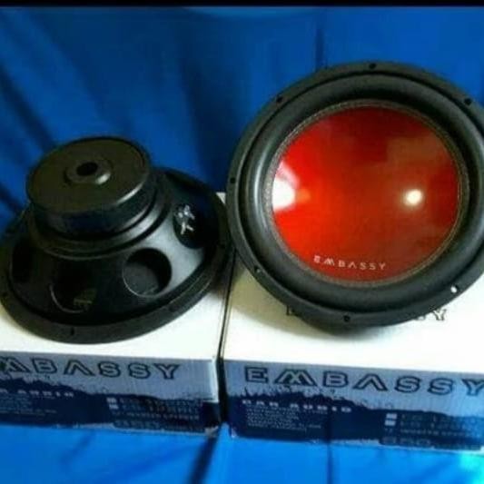 Subwoofer Embassy 1228W double coil 12" Embassy 1228  bass mantap