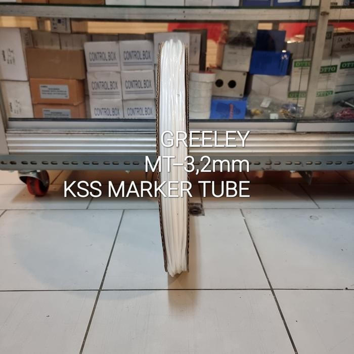 

Marker Tube MT-3,2 KSS 3,2mm Putih 1Roll 200 Meter
