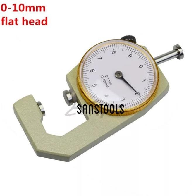Thickness Gauge Jarum Manual Alat Ukur Ketebalan Plat Kulit Besi Asli