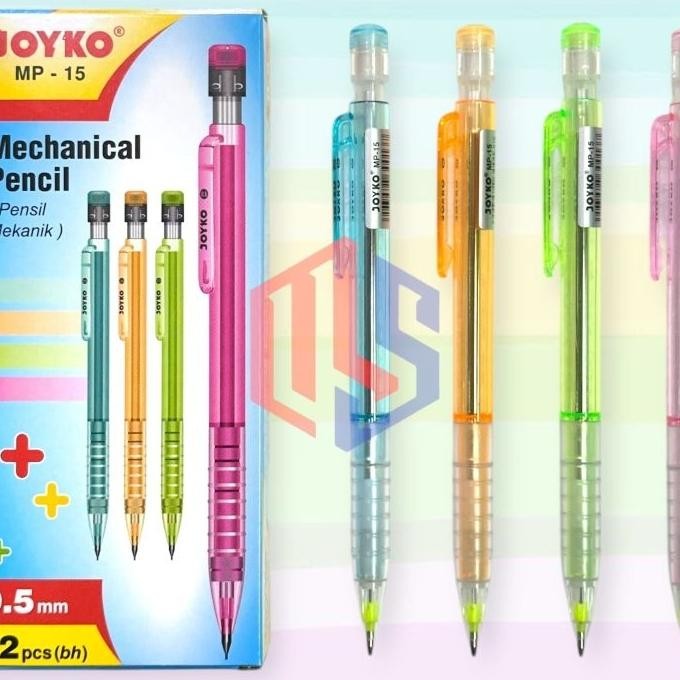 

Pensil Mekanik Mechanical Pencil Mp15 Joyko 0.5 Mm Pa