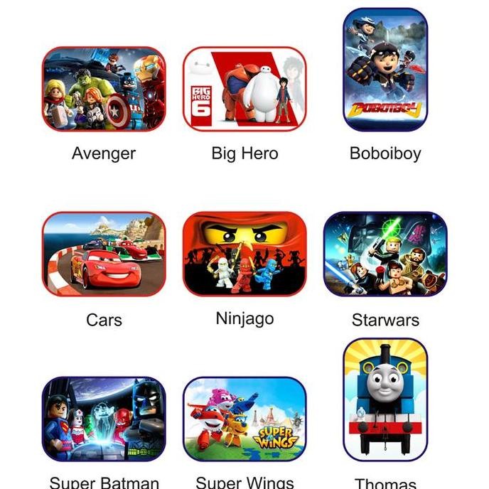 

Kotak Pensil Disney Marvel DC dll LA