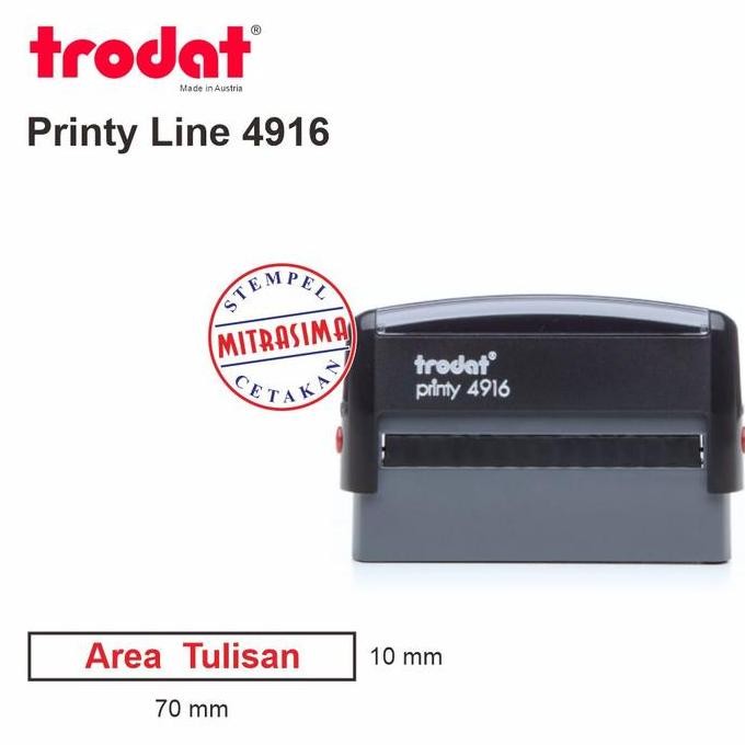 

Stempel Trodat 4916 ( Model Persegi )
