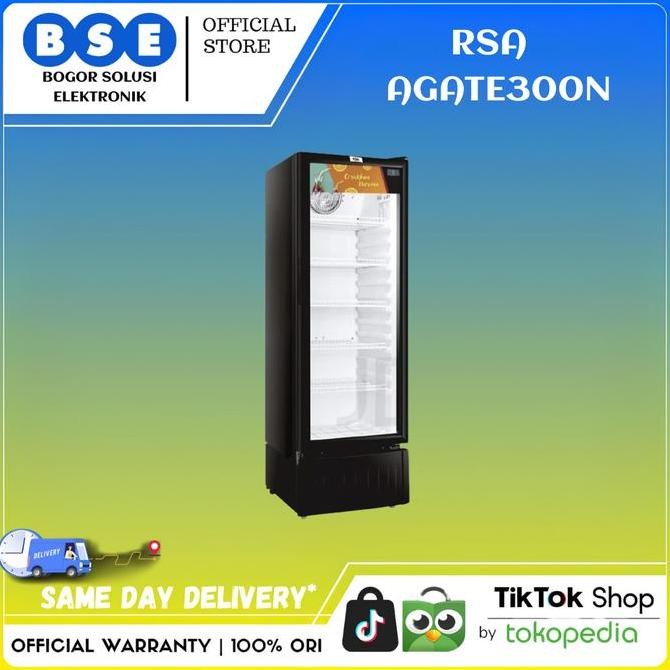 TERBARU - SHOWCASE RSA AGATE300N 282LITER SHOWCASE RSA AGATE 300 N 282L AGATE300
