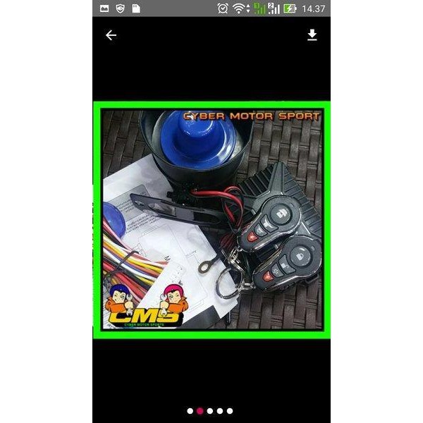 alarm mobil dan central lock remot mobil dan central lock