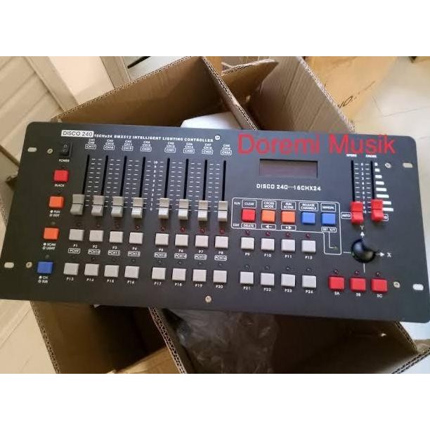 Mixer DMX 240 Disco - Controller Lampu Panggung