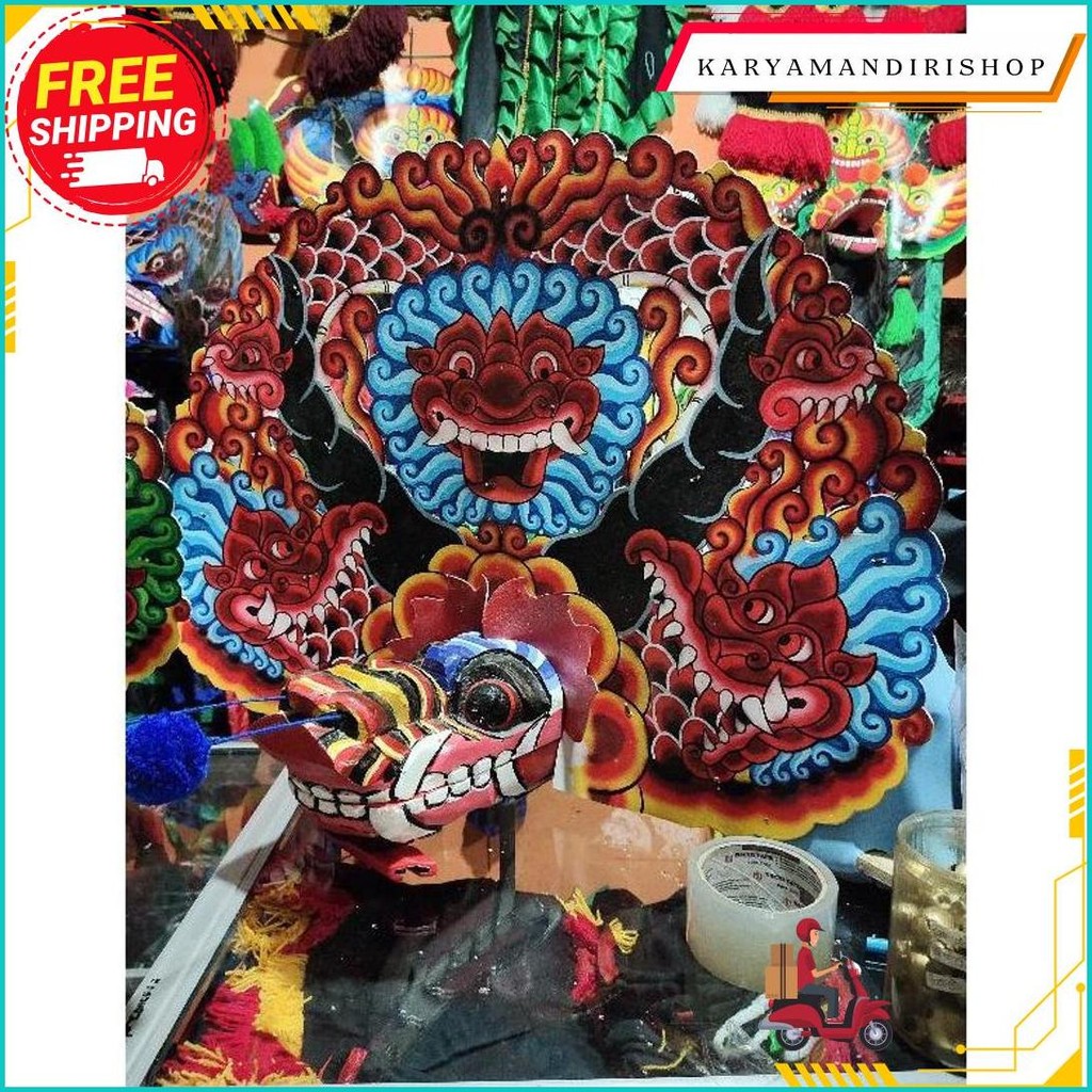 Barongan Smp Cat Brush / Barongan Anak / Caplokan / Pecut / Pecut Bopo / Ganongan / Bujang Ganong Co