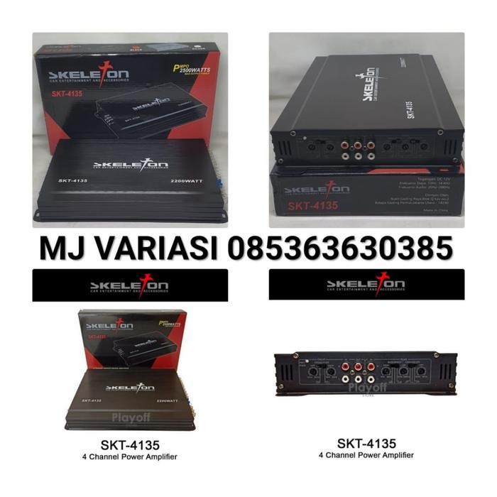 Power Amplifier 4 Channel SKELETON SKT-4135/SKELETON SKT 4135/SKELETON