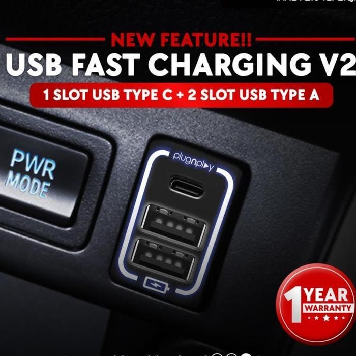 Fast Charging Obd Charger Hp OEM Khusus Mobil All New Pajero