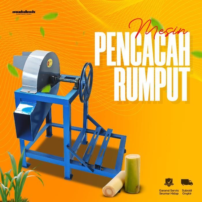 ATS Mesin Cacah Rumput Batang Pisang Choper Pencacah