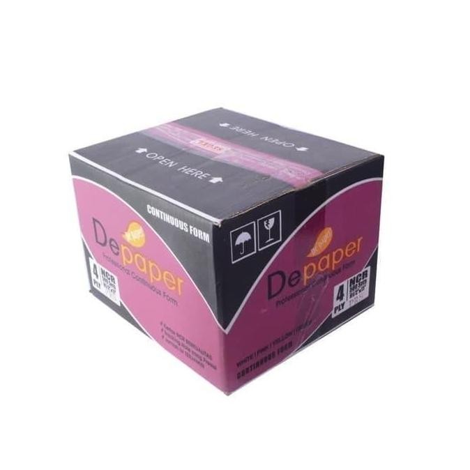 

TERBARU - 4 Ply : 2 Prs Warna Kertas Continuous Form Depaper 9 1/2 x 11