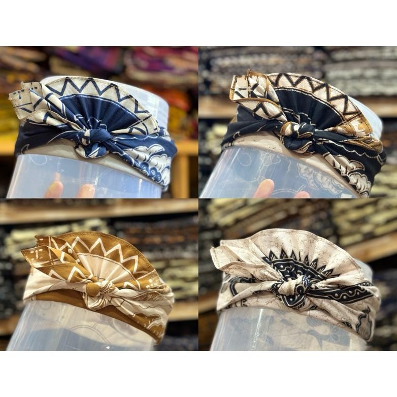 Viral Udeng Lembaran Semi Tulis Klasik Batik Bali Pj24