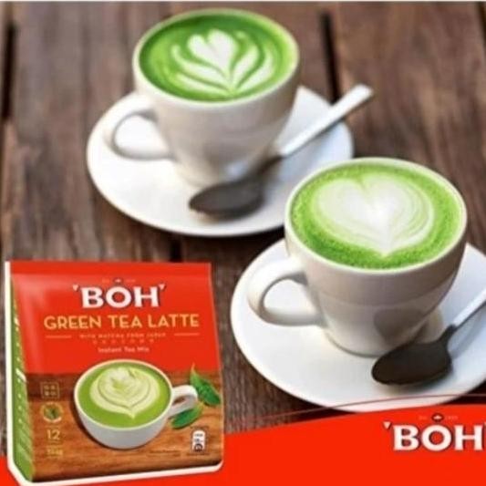 

Boh Green Tea Latte Matcha Minuman Instan Teh Hijau (Mine)