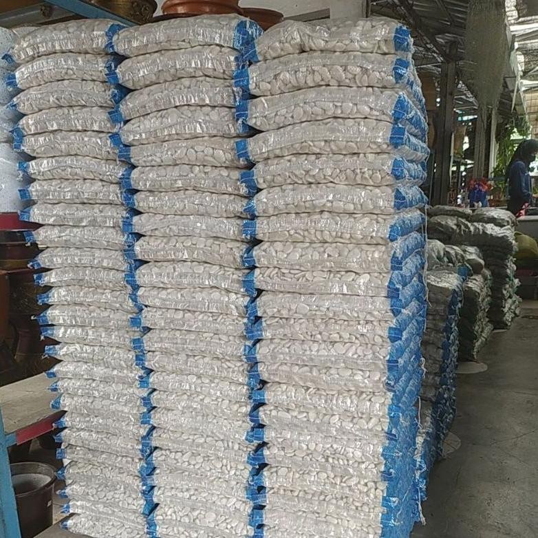 Kmb_12 Batu Hias Koral Putih Kupang Karung 12 Kg/Batu Taman/Batu Putih Ng-92