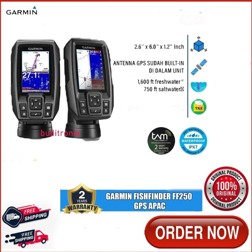 Terlaris Garmin Ff250 Gps Fishfinder / Gps Garmin Fish Finder Ff 250 Garansi Tam