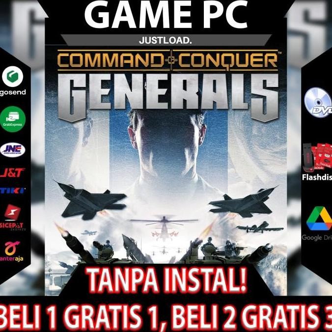 COMMAND AND CONQUER GENERALS PC CNC GAME PC JADUL GAME RINGAN TERMURAH justl04 Ayo Beli