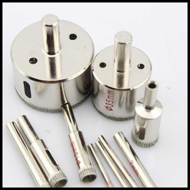 Bor Hole Saw Kaca 40 Mm Mata Bor Marmer Kaca Keramik Granit 40 Mm