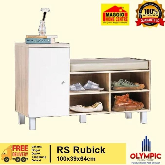 Rak Sepatu Olympic - Lemari Sepatu Cafe - Rs Rubik - Olympic