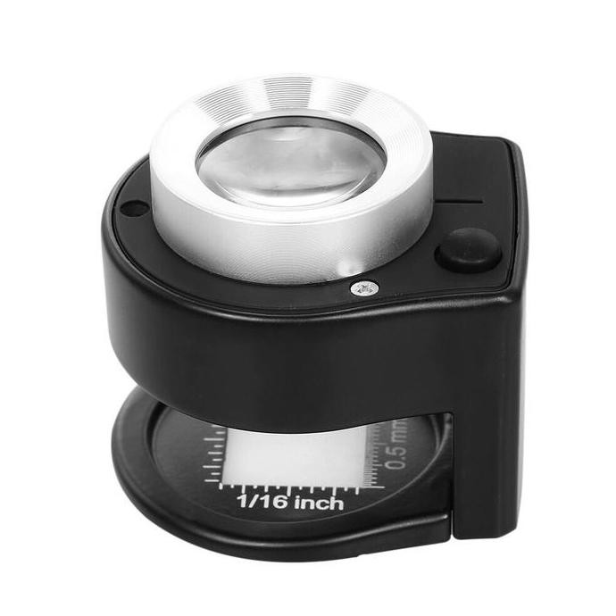 

Kaca Pembesar Printing Logam 30X Merk Hope