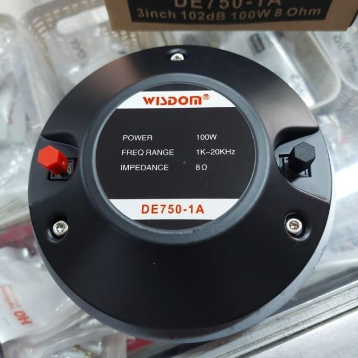 DRIVER TWEETER WISDOM DE750 - 1A / DE 750-1A / DE750-1A Terbaru Berkualitas