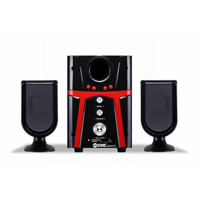 Speaker GMC Salon Aktif Bluetooth USB Speker Original Model Baru Promo Terbaru Berkualitas