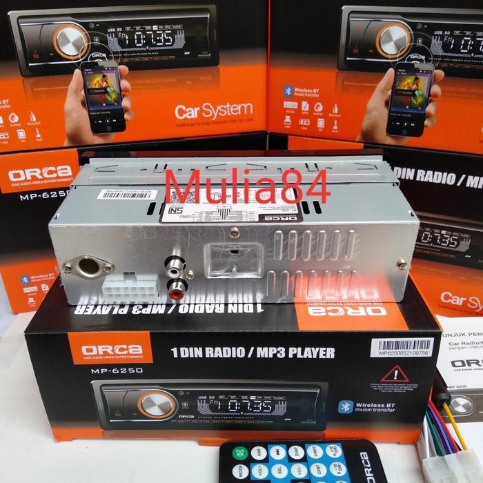 tape mobil orca single din bluetooth usb mp3 radio berkualitas Terbaik Berkualitas