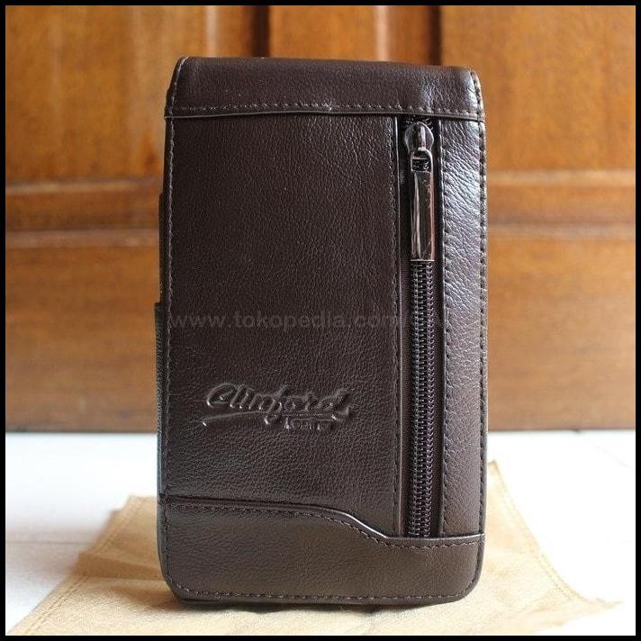 Dompet Sarung Hp Handphone Kulit Asli ORIGINAL CLINDFORD