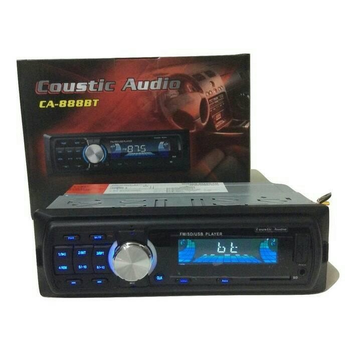tape mobil single din coustic usb bluetooth Terbaik Berkualitas