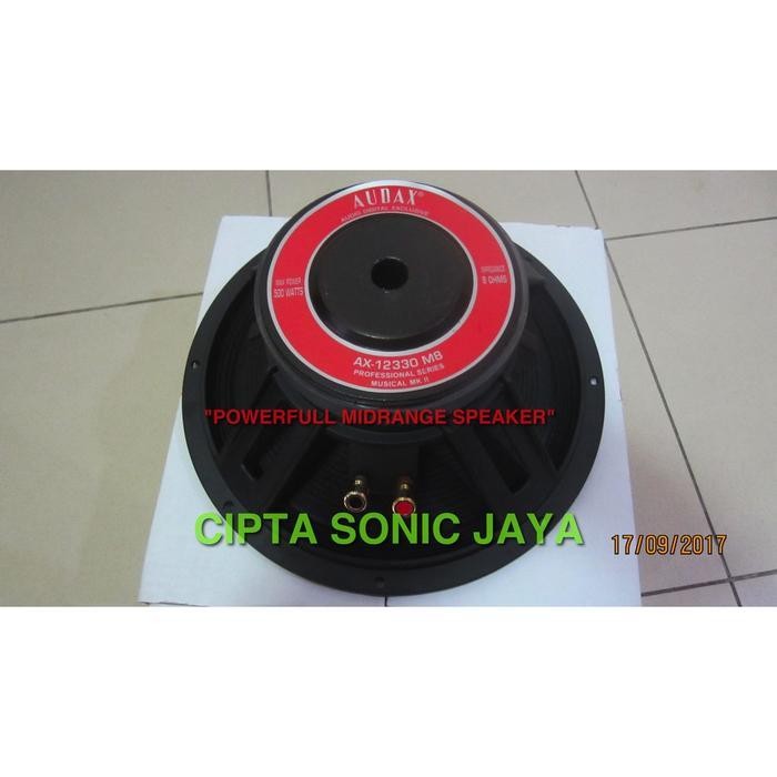 speaker 12 inch audax AX 12330 M full range original Terbaru Berkualitas