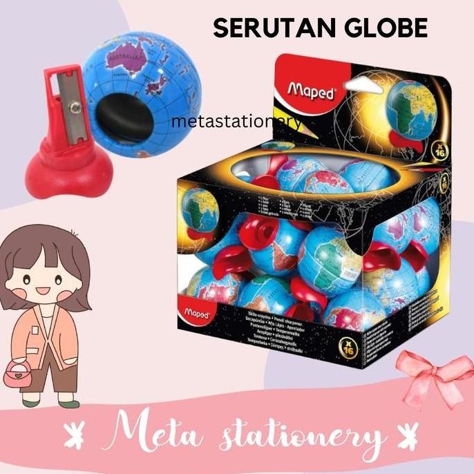 

Rautan / Serutan / Globe Sharpener 1 Hole Maped