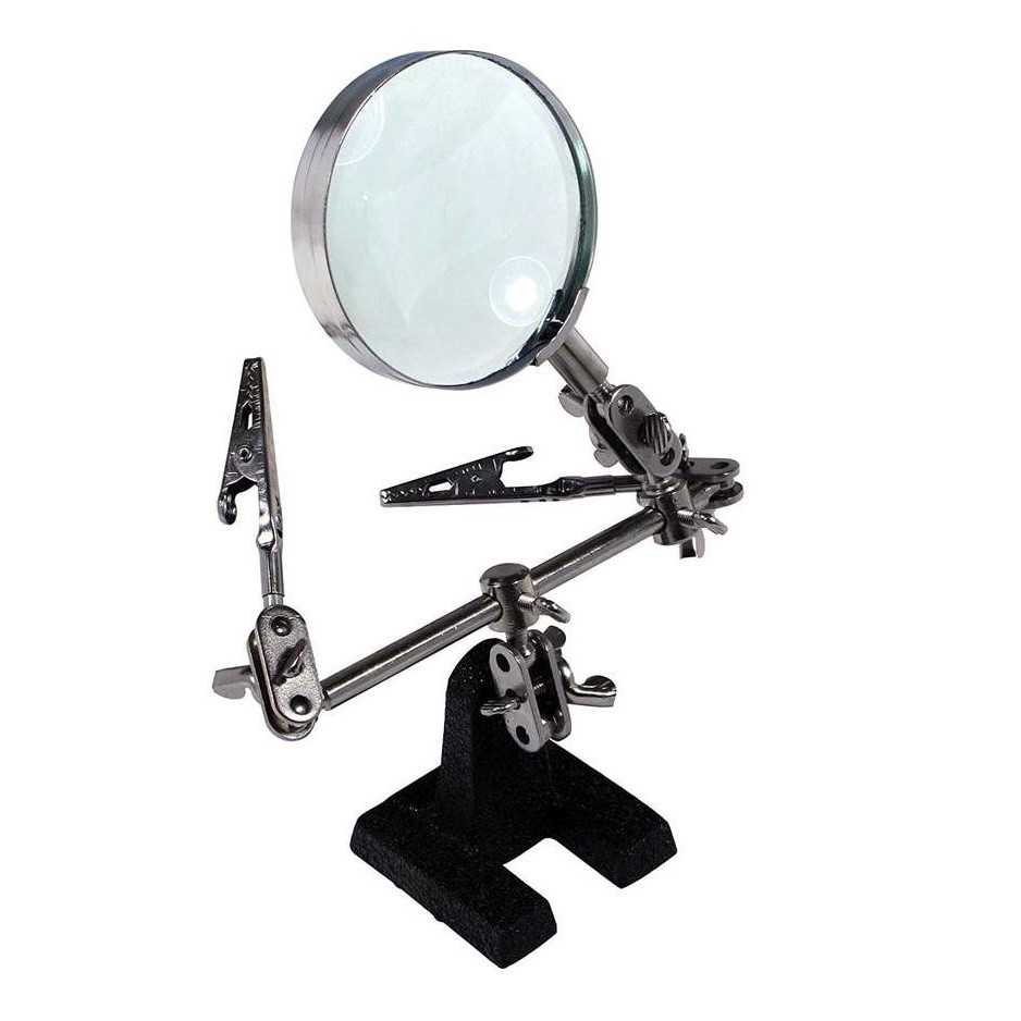 

Helping Hand With Magnifying Glass/Magnifier Bracket