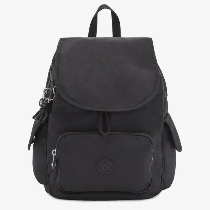 Kipling City Pack S (Original) Tas Ransel Wanita - Black Noir