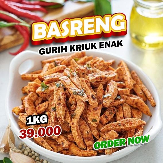 

Basreng Original Pedas Daun Jeruk Viral 1KG Cemilan Sultan Cianjur Snack Sajodo Premium Rasa Bumbu