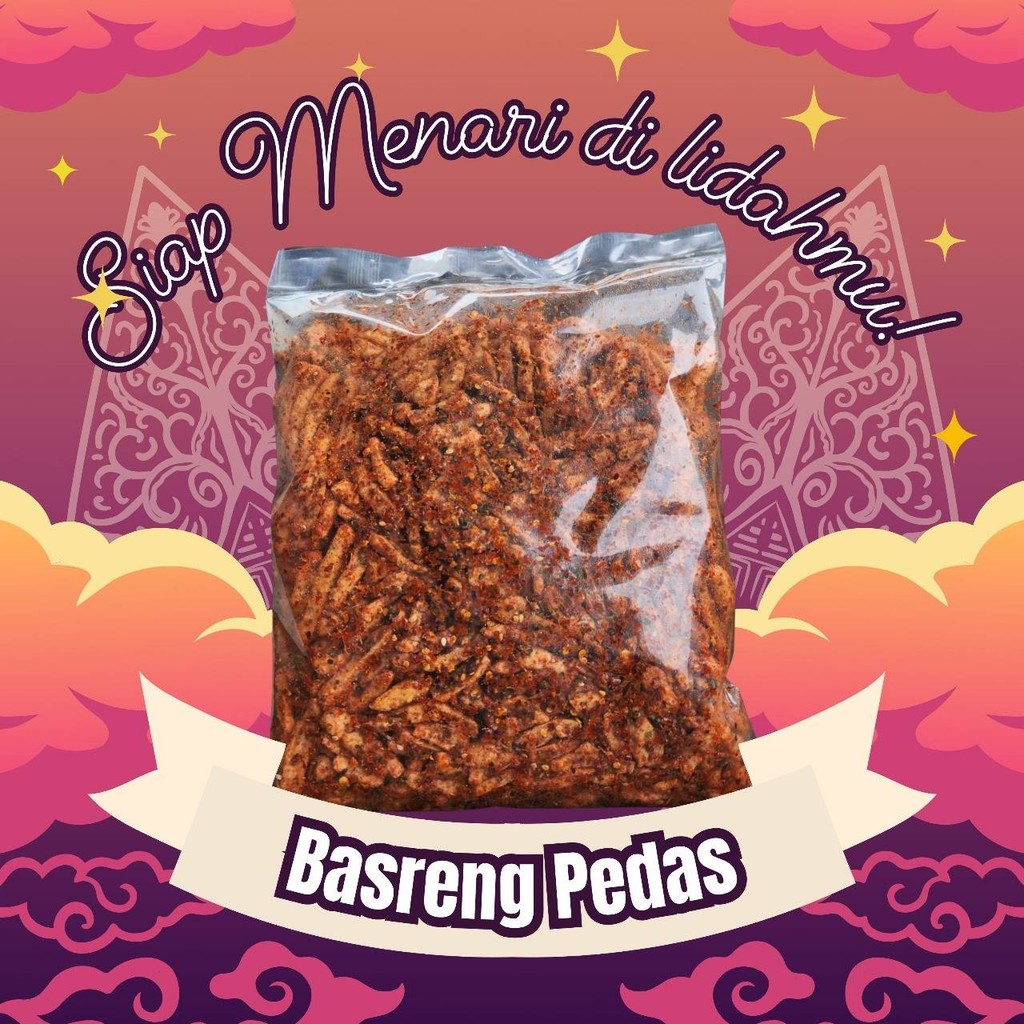 

Basreng Original Pedas Daun Jeruk Viral 1KG Cemilan Sultan Cianjur Bumbu Melimpah Cikruh Gacor Oke