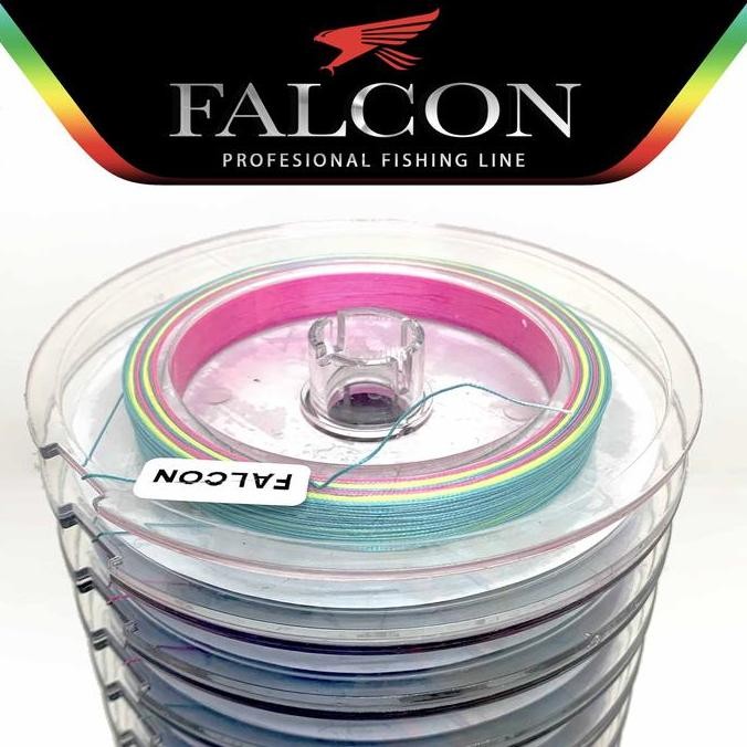 Senar Pancing Falcon Sea Hunter Jig Braided Pe/Tournament Laut - 8 Ply Braided Pe Fishing Line Kuali