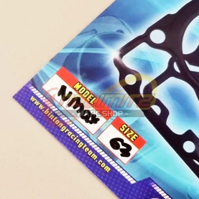 Paking Blok Cylinder BRT Gasket Kit 63mm NMAX Aerox 155 MX King