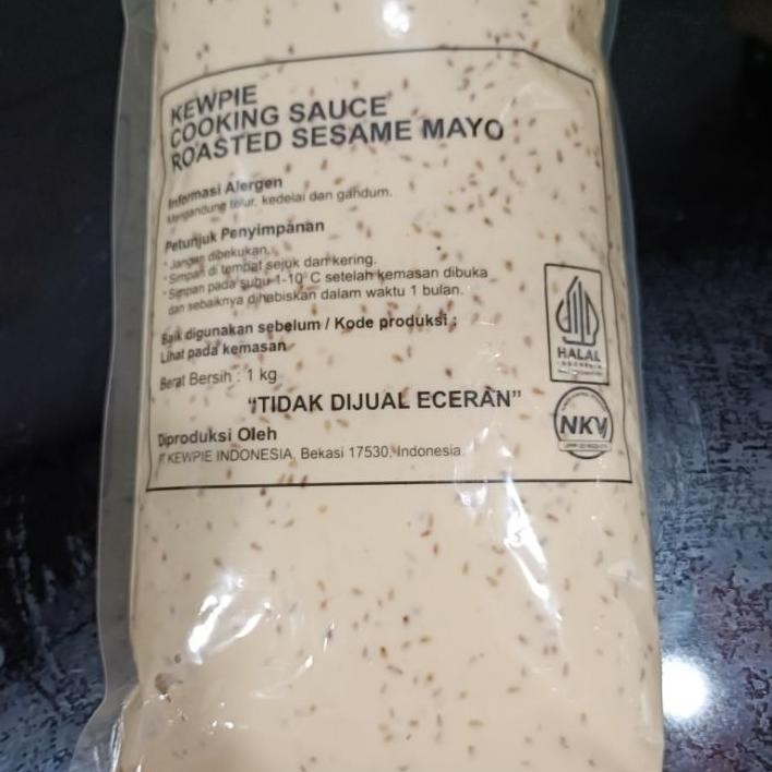 

Kewpie Cooking Roasted Sesame 1Kg Sauce Mayo Wijen Sangrai