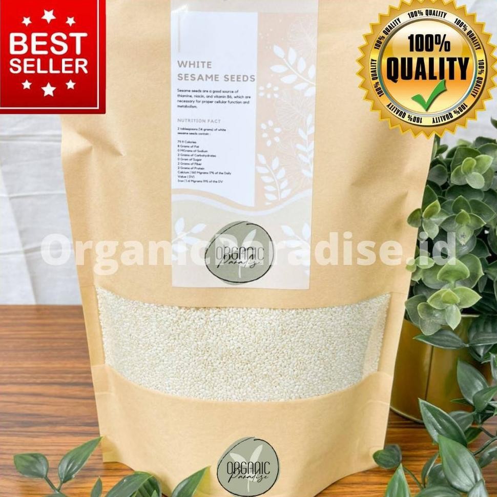 

Wijen Putih Gr Raw White Sesame Gr Quality