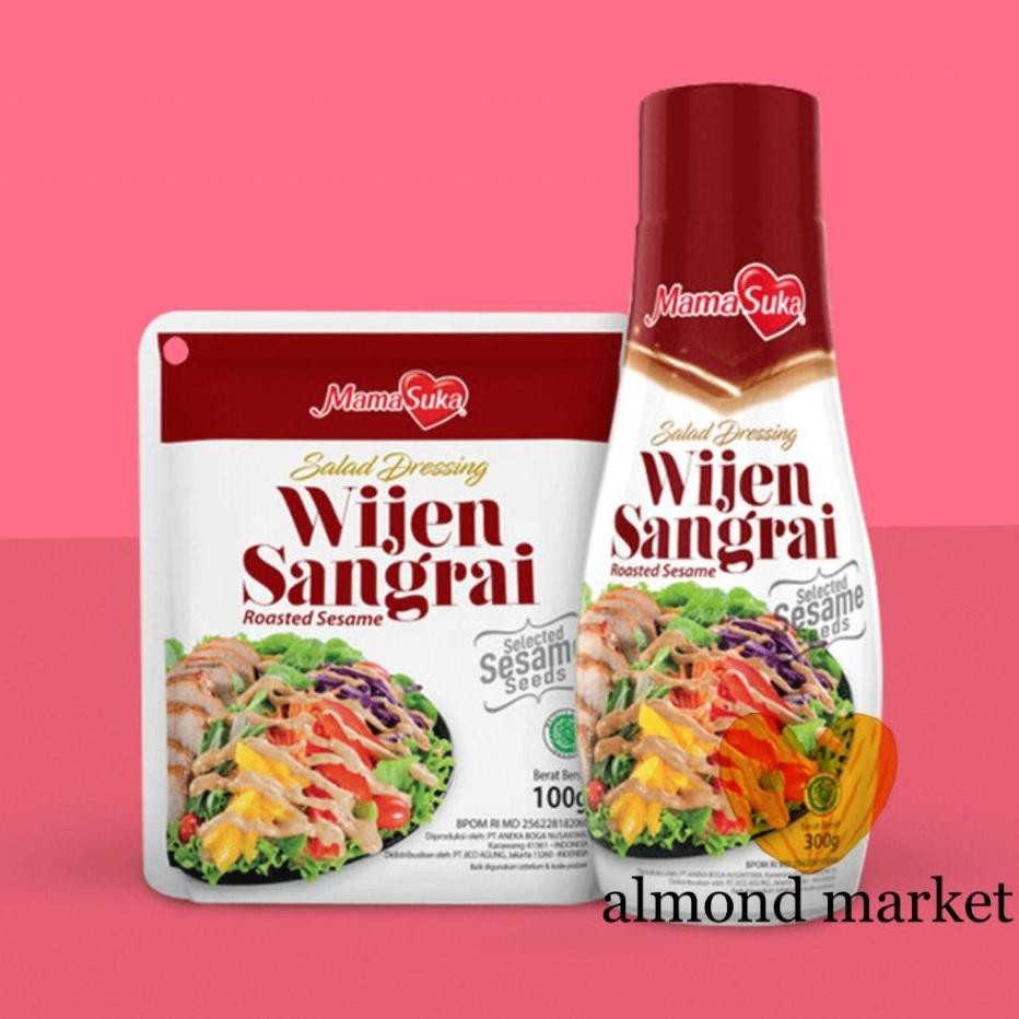 

Mamasuka Dressing Wijen Sangrai 5 Pcs X 100 Gr