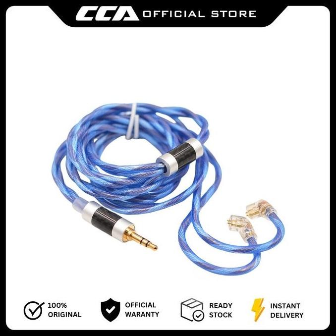 KZ TOUGH KABEL UPGRADE CABLE 498 CORE OCC OFC COPPER SILVER PLATED ORIGINAL DAN TERPERCAYA