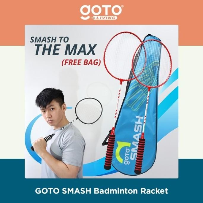 Sale Raket Badminton Goto Smash Original Raket Bulutangkis Badminton Racket Original Alat Olahraga -