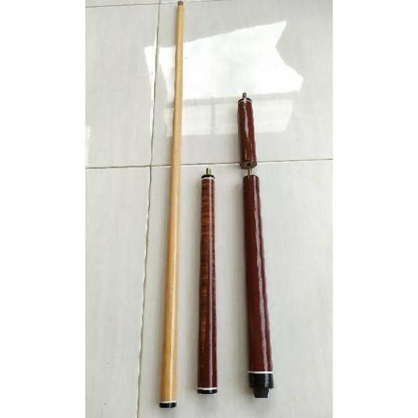 stik billiard jumpbreak model 4 bagian 3sambungan stick biliard ASLI